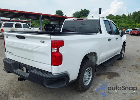 2024 Chevrolet Silverado 4Wd Double Cab Standard Bed Wt z USA, uszkodzony, nr VIN 1GCRDAED5RZ329833